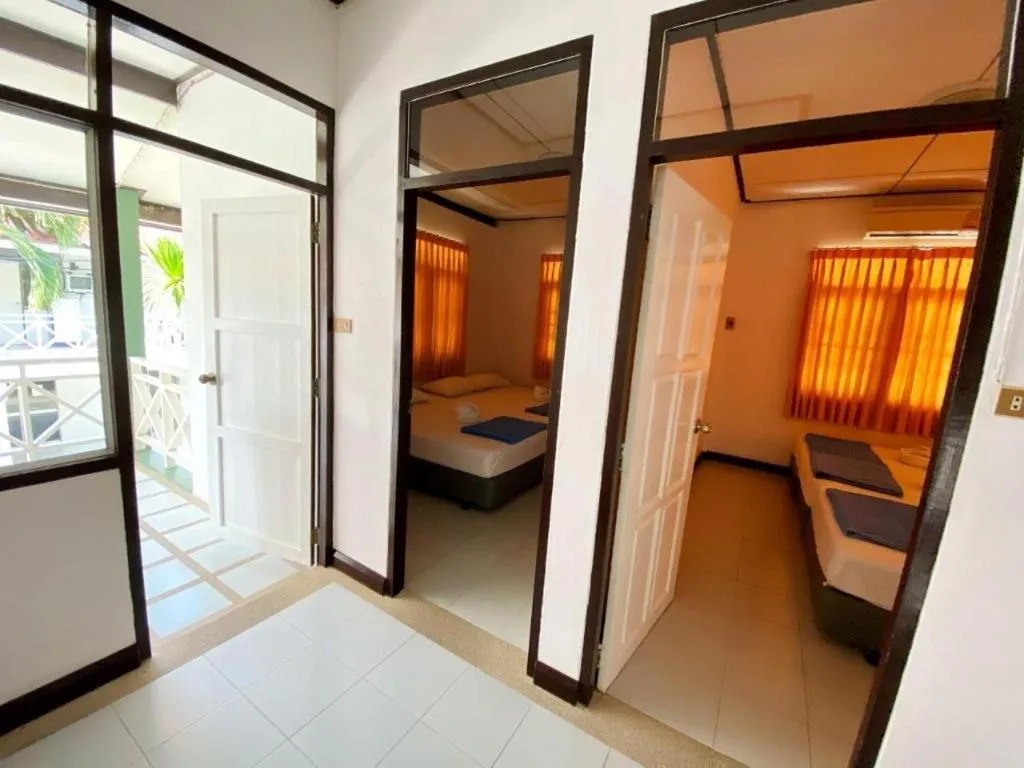 Bed in Paisiri Hotel