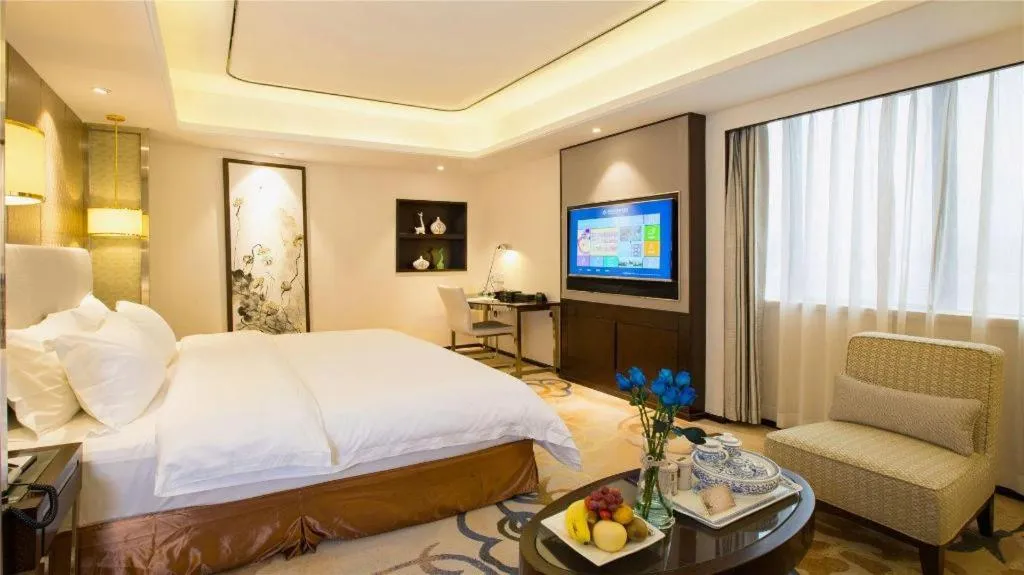 Bed in Noble Jasper Hotel Huizhou