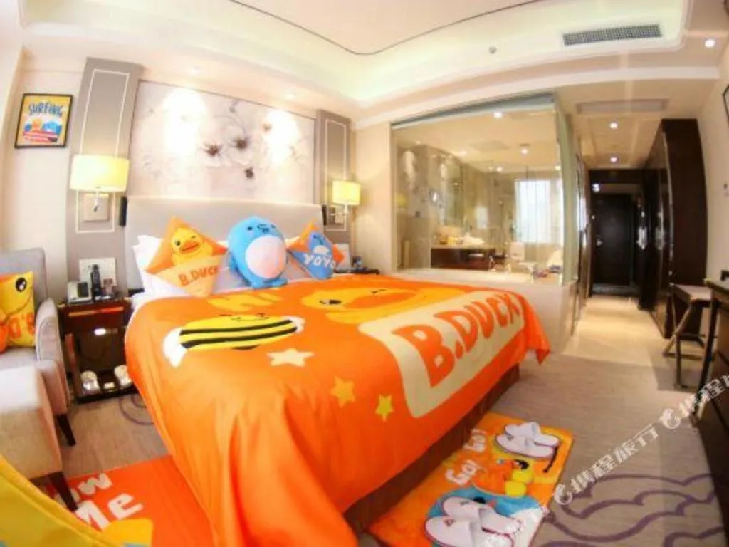 Bed in Noble Jasper Hotel Huizhou