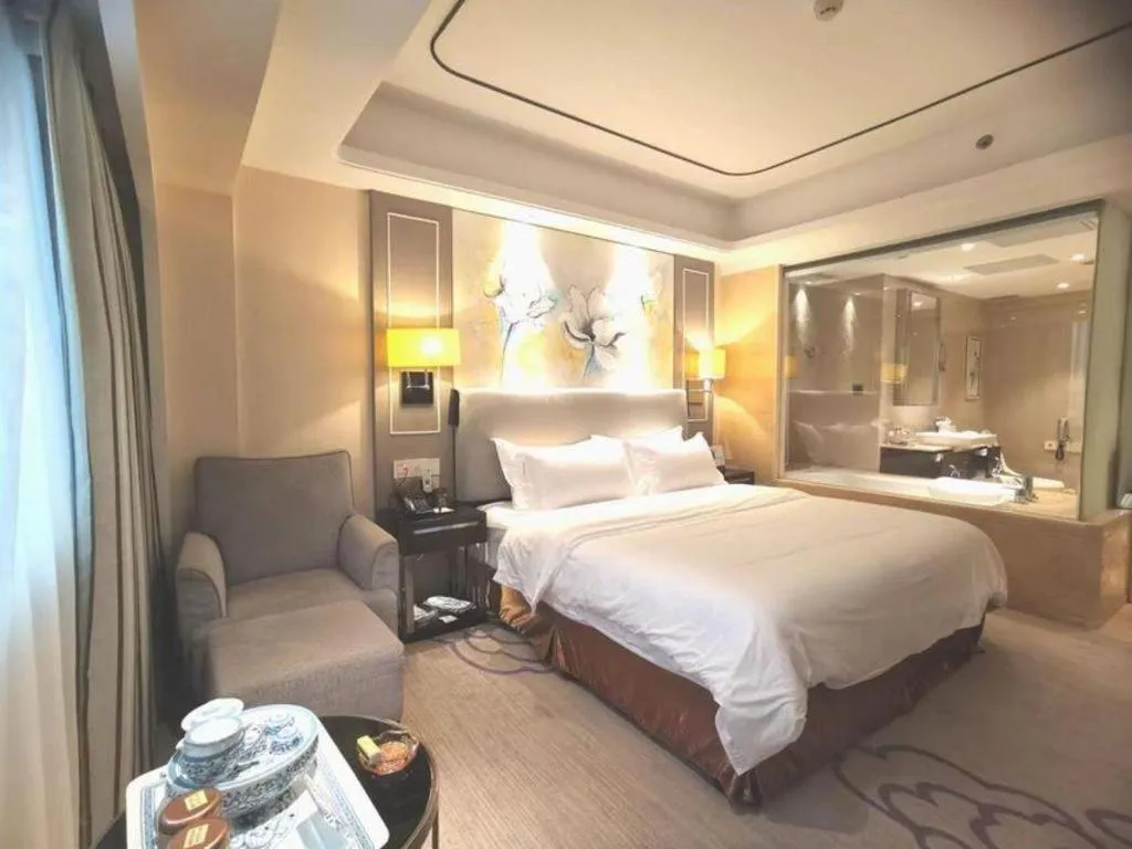 Bed in Noble Jasper Hotel Huizhou