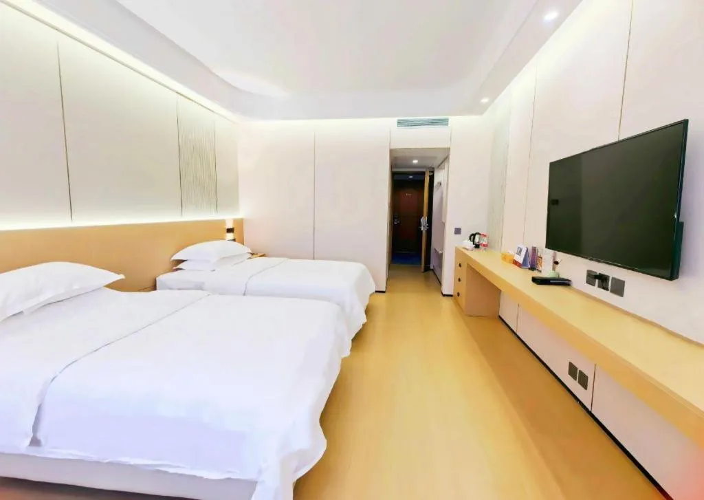 Bed in Noble Jasper Hotel Huizhou