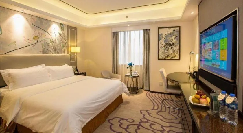 Bed in Noble Jasper Hotel Huizhou