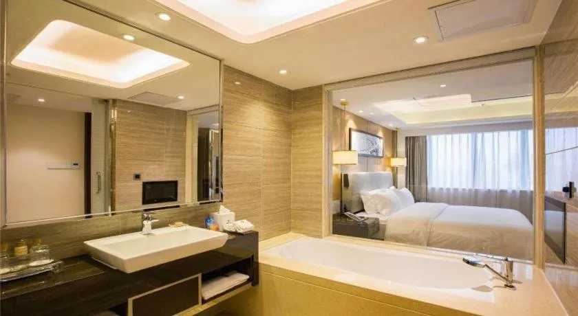 Bed in Noble Jasper Hotel Huizhou