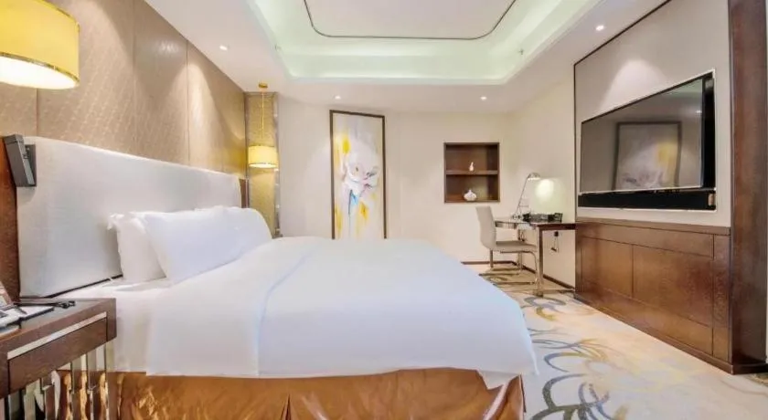 Bed in Noble Jasper Hotel Huizhou