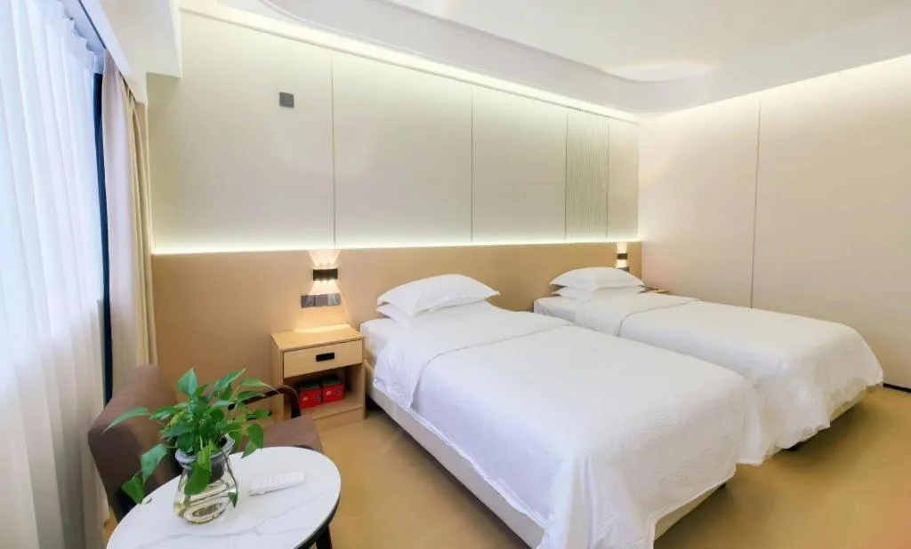 Bed in Noble Jasper Hotel Huizhou