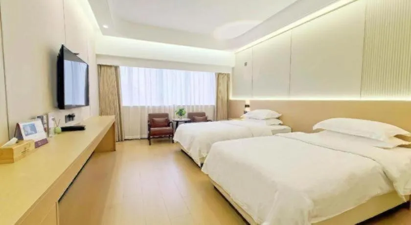Bed in Noble Jasper Hotel Huizhou
