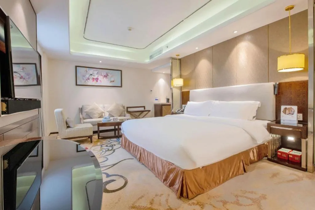 Bed in Noble Jasper Hotel Huizhou
