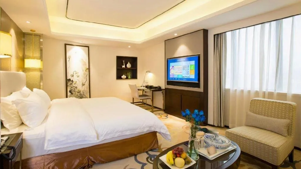 Bed in Noble Jasper Hotel Huizhou