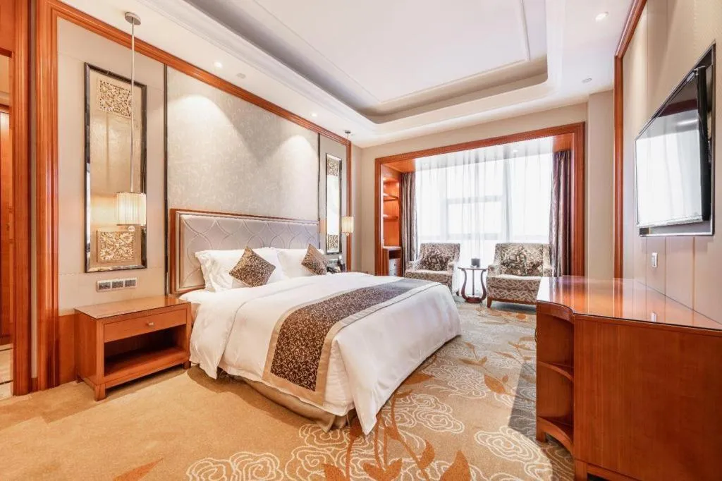 Bed in Empark Grand Hotel Beicheng Hefei