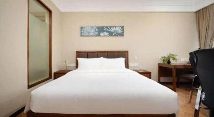 Bed in Yi Yuan Xuan Yu Hotel