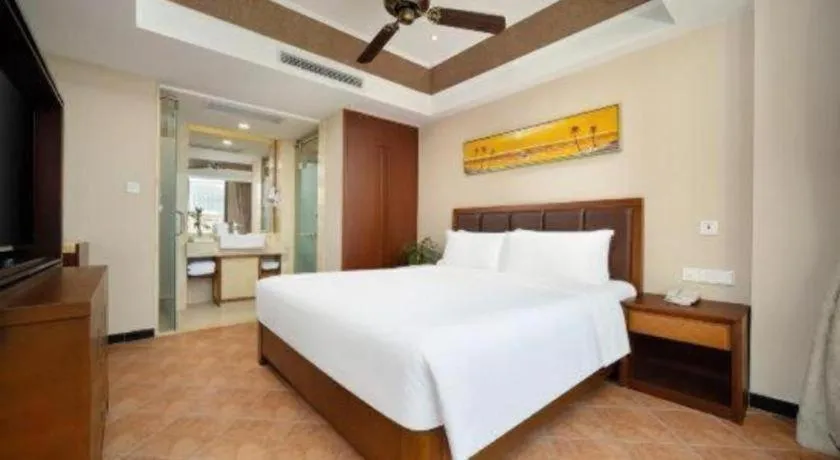 Bed in Yi Yuan Xuan Yu Hotel