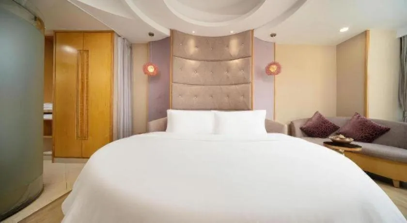 Bed in Yi Yuan Xuan Yu Hotel