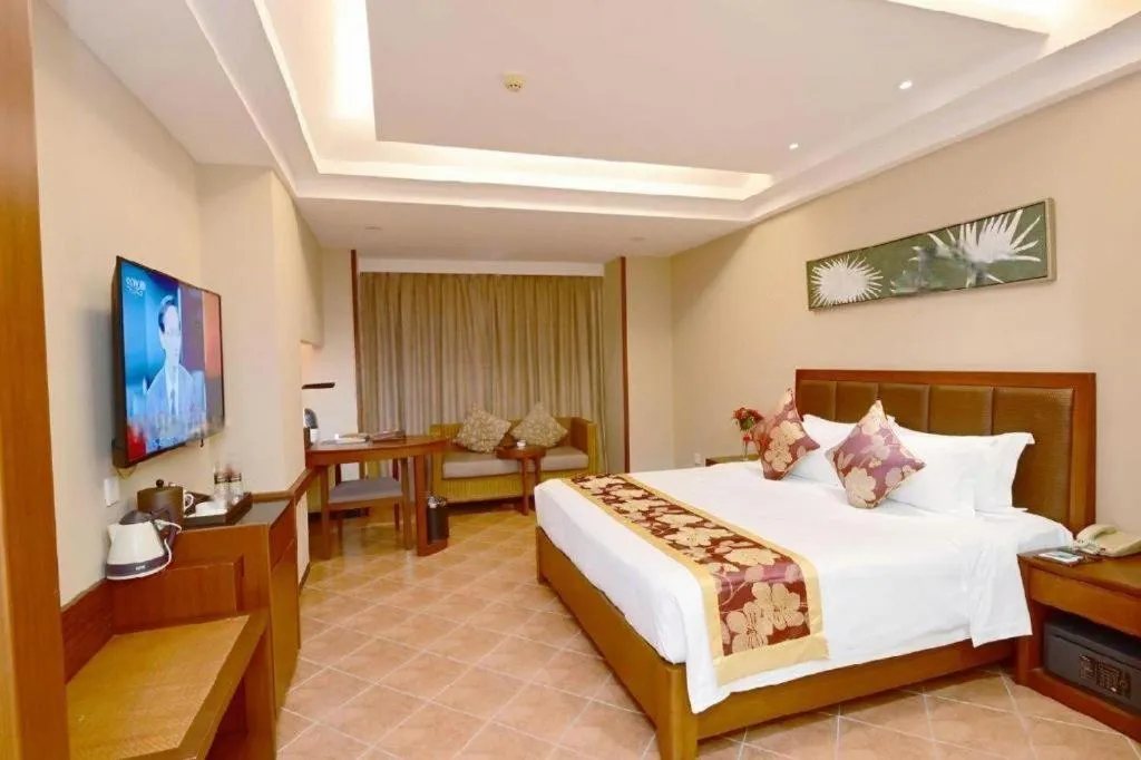 Bed in Yi Yuan Xuan Yu Hotel