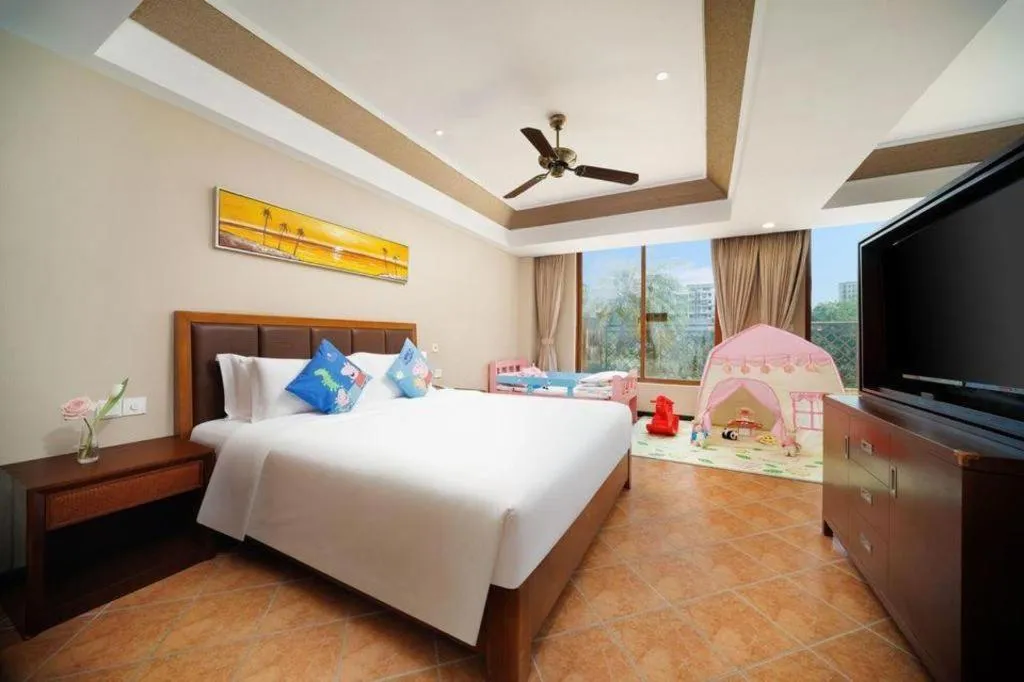 Bed in Yi Yuan Xuan Yu Hotel