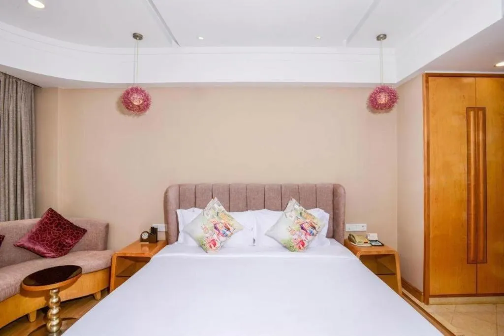 Bed in Yi Yuan Xuan Yu Hotel