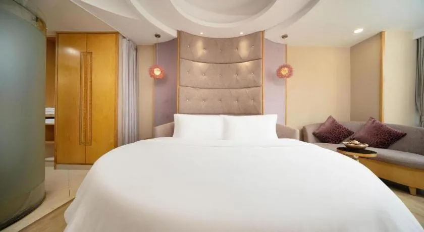 Bed in Yi Yuan Xuan Yu Hotel