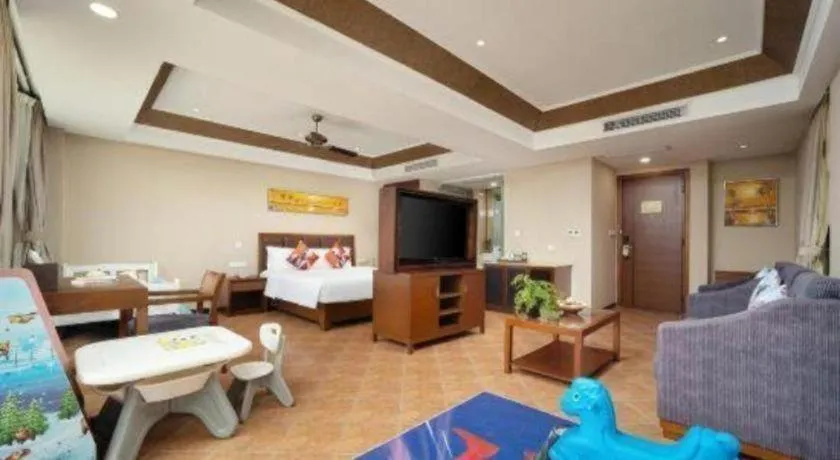 Bed in Yi Yuan Xuan Yu Hotel