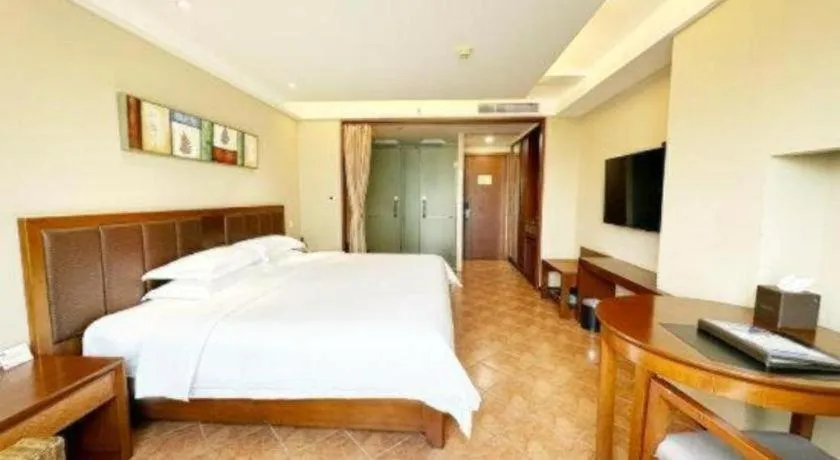 Bed in Yi Yuan Xuan Yu Hotel