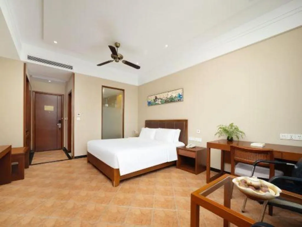 Bed in Yi Yuan Xuan Yu Hotel