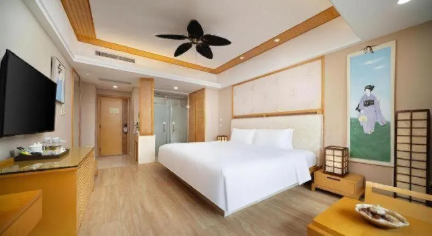 Bed in Yi Yuan Xuan Yu Hotel