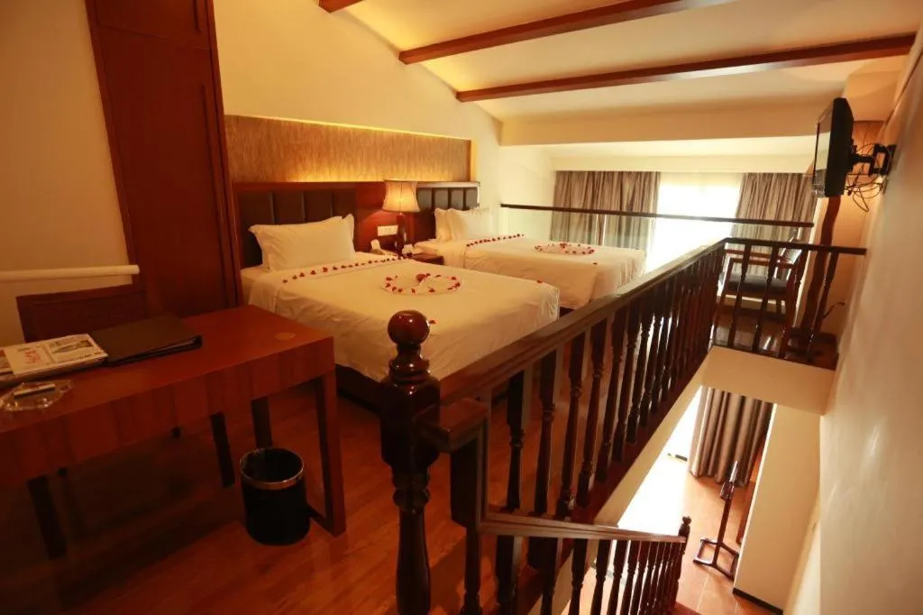 Bed in Yi Yuan Xuan Yu Hotel