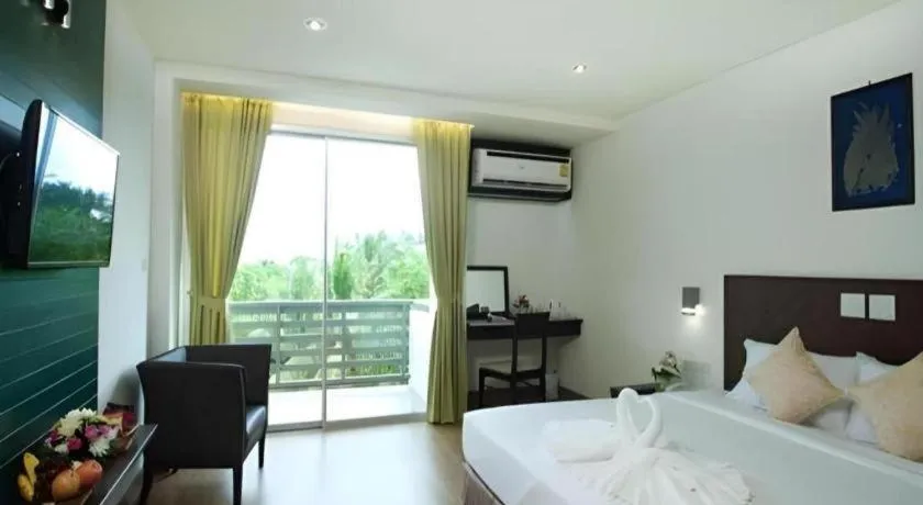 Bed in The Flora May Resort