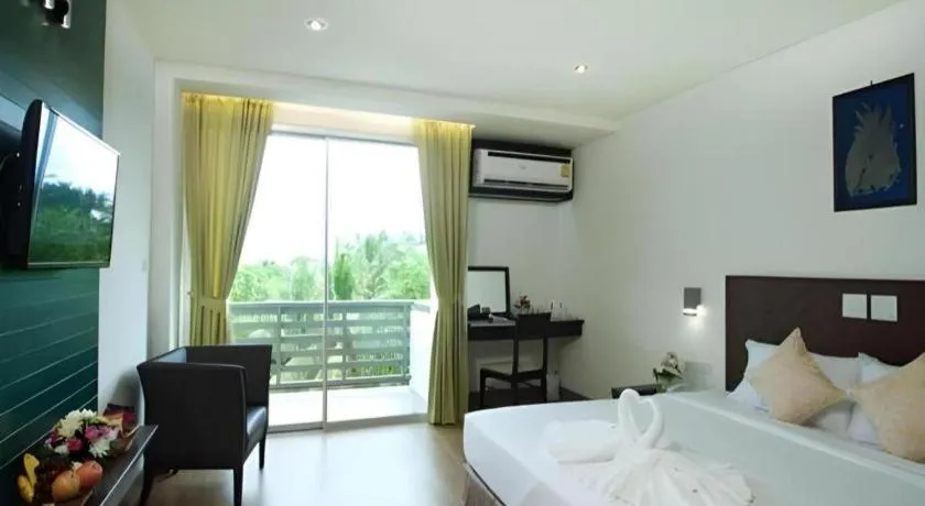 Bed in The Flora May Resort