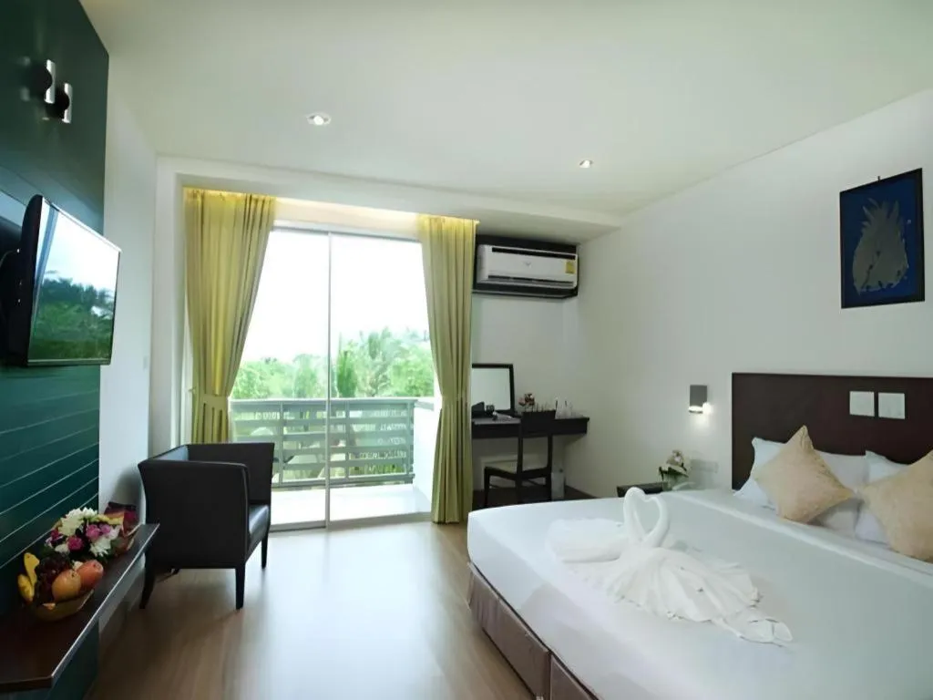 Bed in The Flora May Resort