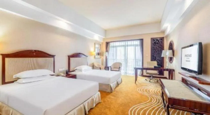 Bed in Country Garden Phoenix Hotel Chizhou Jiuhua Mountain