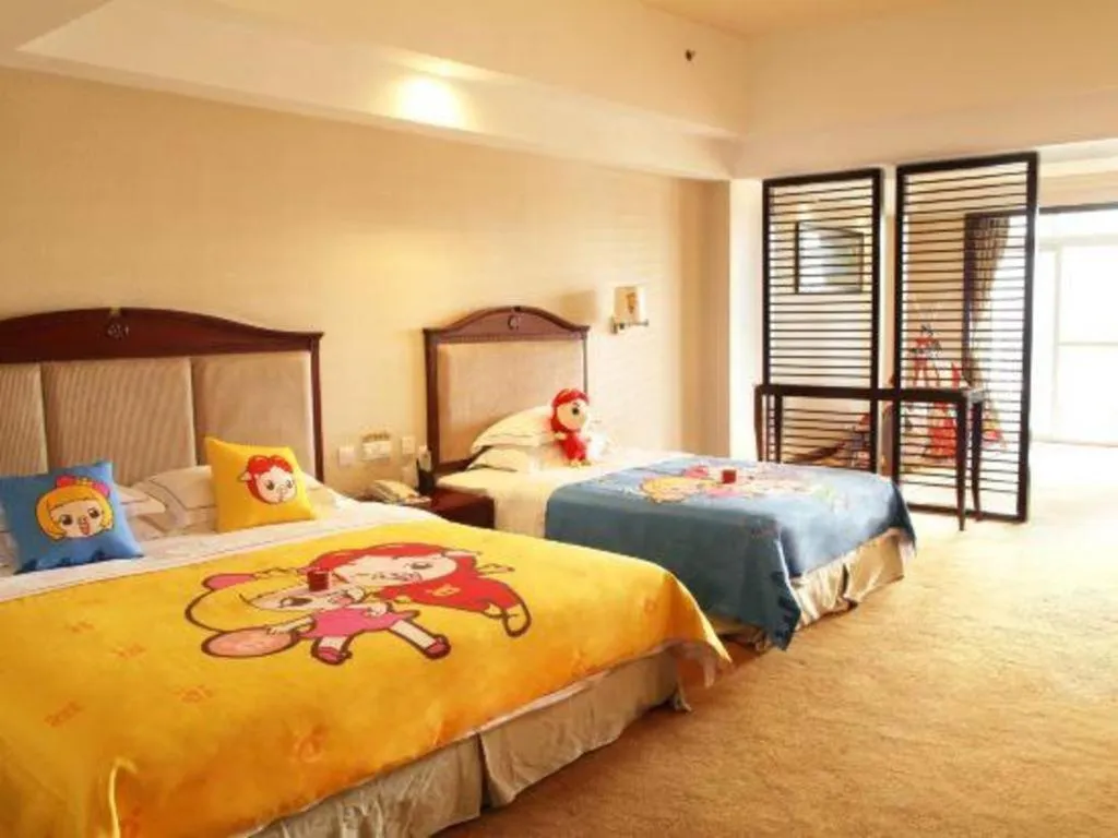 Bed in Country Garden Phoenix Hotel Chizhou Jiuhua Mountain