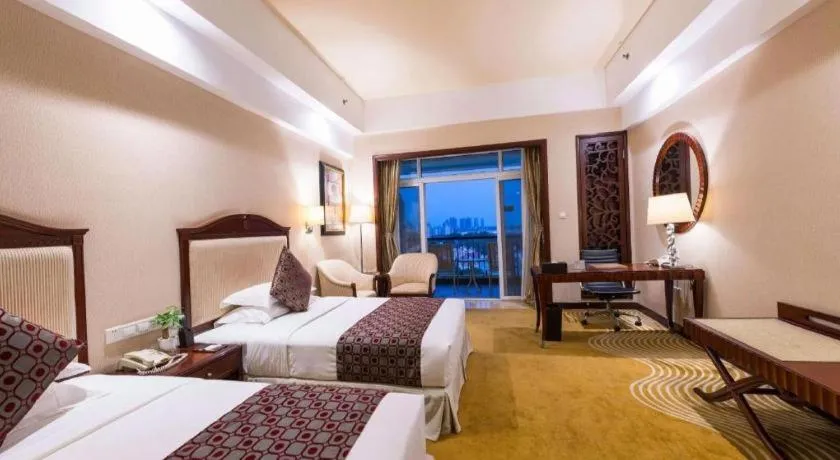 Bed in Country Garden Phoenix Hotel Chizhou Jiuhua Mountain