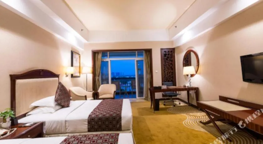 Bed in Country Garden Phoenix Hotel Chizhou Jiuhua Mountain