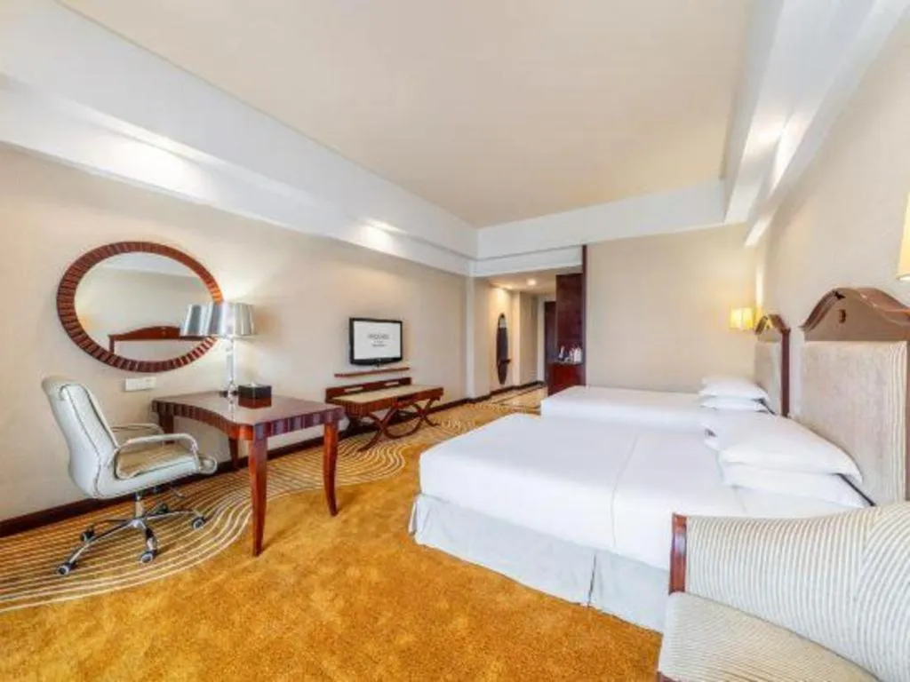 Bed in Country Garden Phoenix Hotel Chizhou Jiuhua Mountain