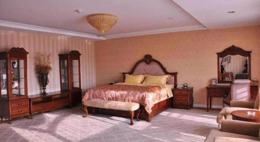 Bed in Country Garden Phoenix Hotel Chizhou Jiuhua Mountain