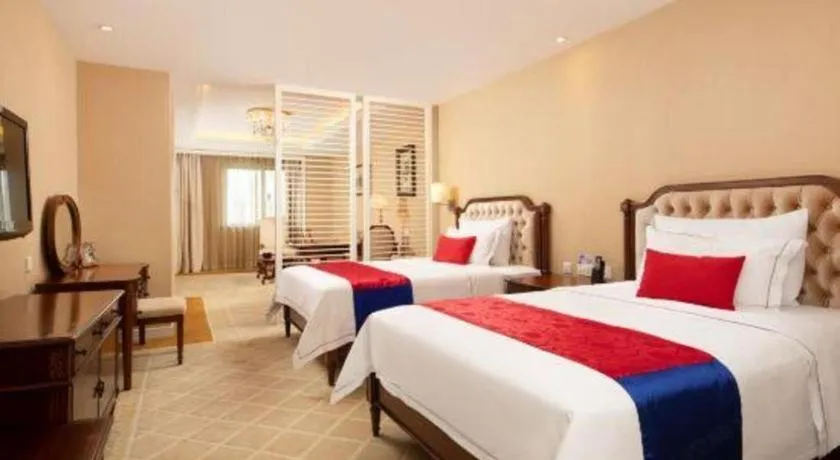 Bed in Country Garden Phoenix Hotel Chizhou Jiuhua Mountain