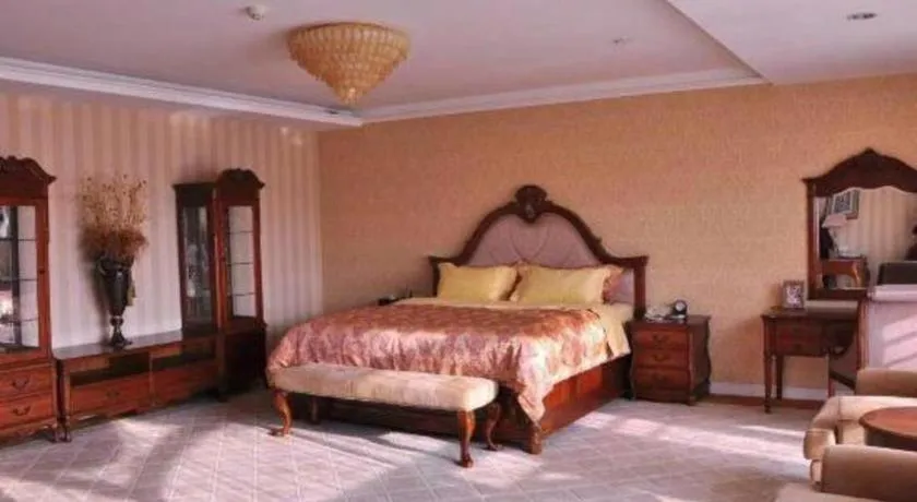 Bed in Country Garden Phoenix Hotel Chizhou Jiuhua Mountain