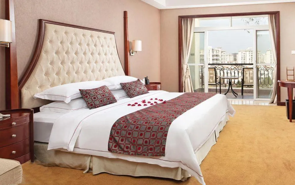 Bed in Country Garden Phoenix Hotel Chizhou Jiuhua Mountain