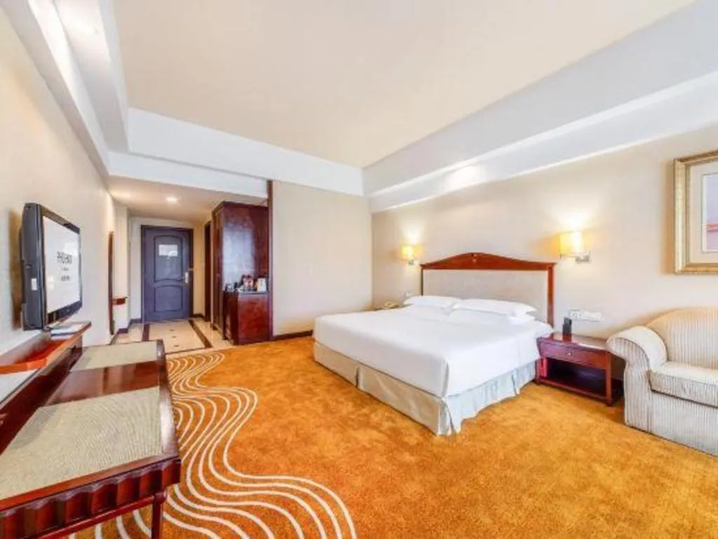 Bed in Country Garden Phoenix Hotel Chizhou Jiuhua Mountain