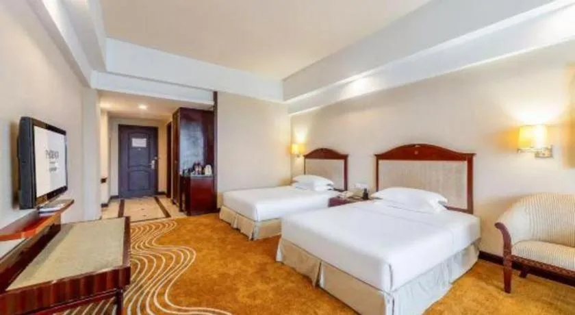 Bed in Country Garden Phoenix Hotel Chizhou Jiuhua Mountain