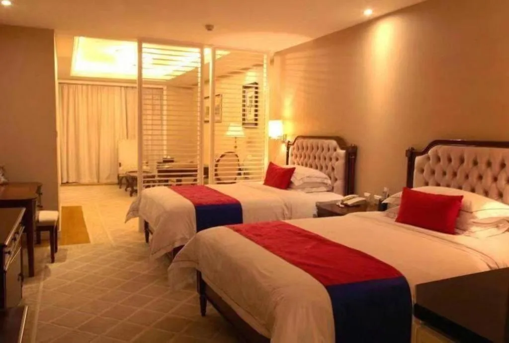 Bed in Country Garden Phoenix Hotel Chizhou Jiuhua Mountain