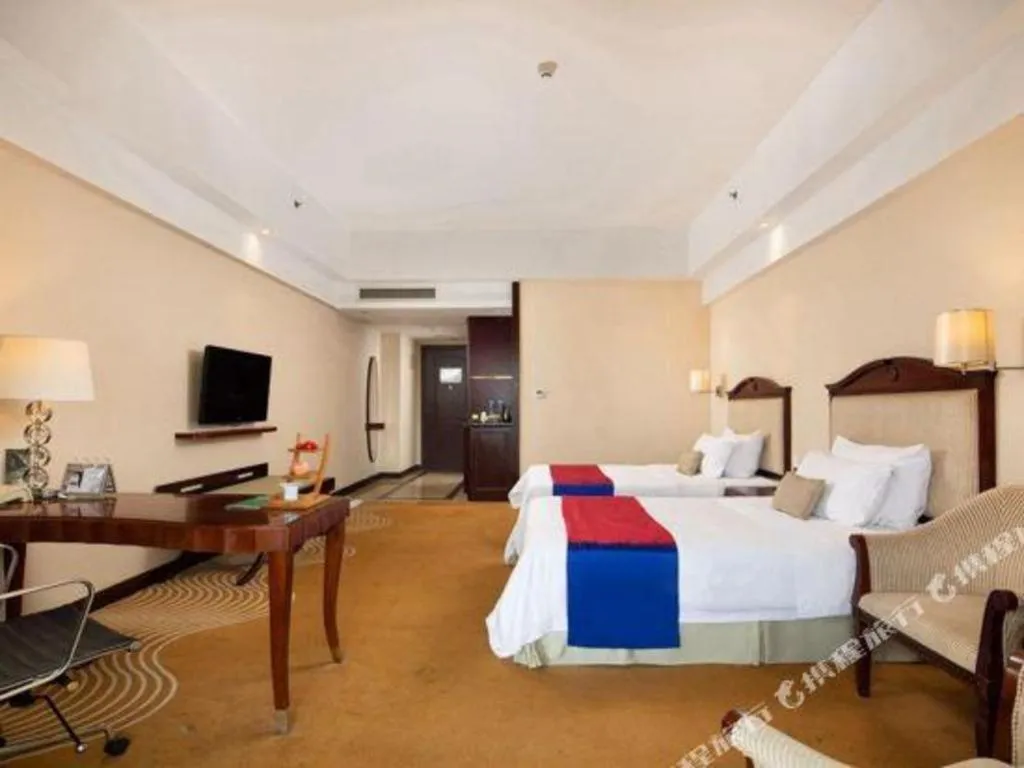 Bed in Country Garden Phoenix Hotel Chizhou Jiuhua Mountain