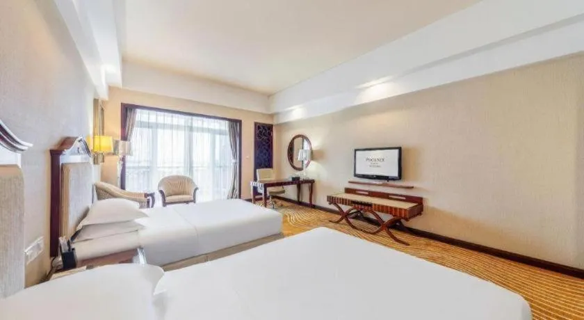 Bed in Country Garden Phoenix Hotel Chizhou Jiuhua Mountain