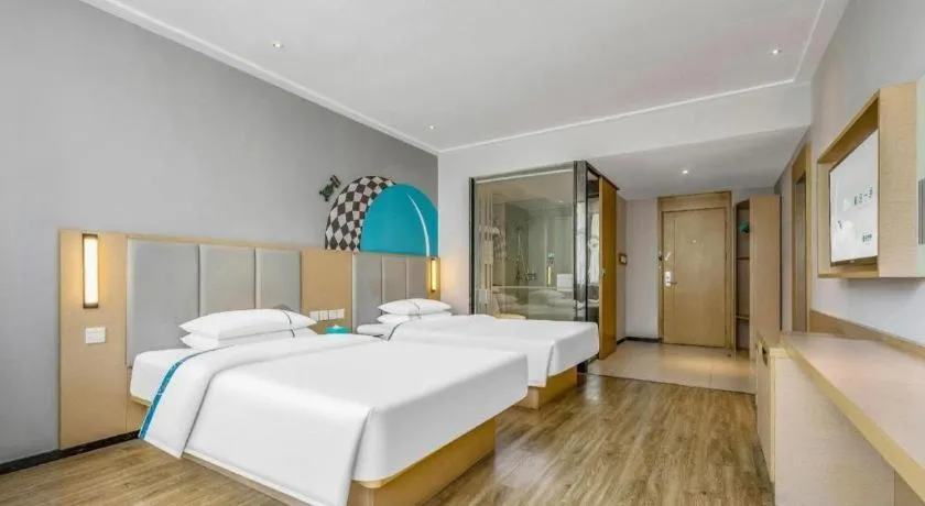 Bed in City Comfort Inn Dangtu High Speed East Railway Station RT-Mart