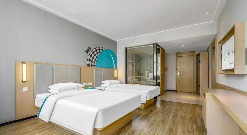 Bed in City Comfort Inn Dangtu High Speed East Railway Station RT-Mart