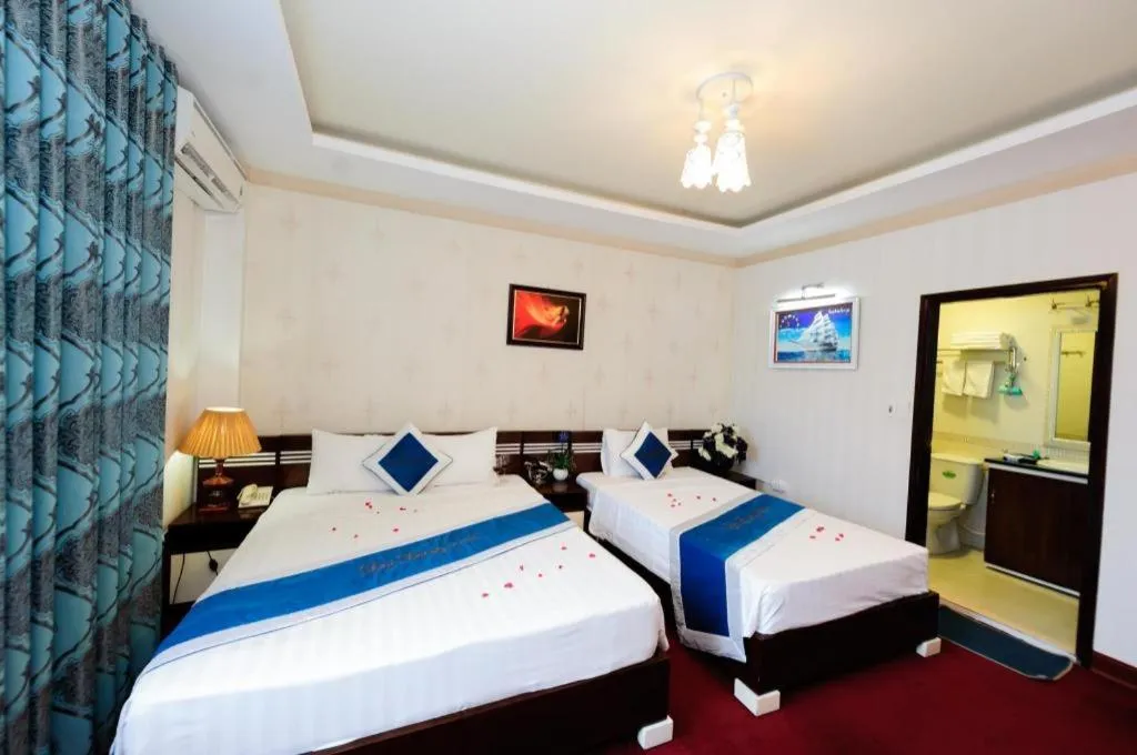 Bed in Hanoi Dai Duong Hotel 1