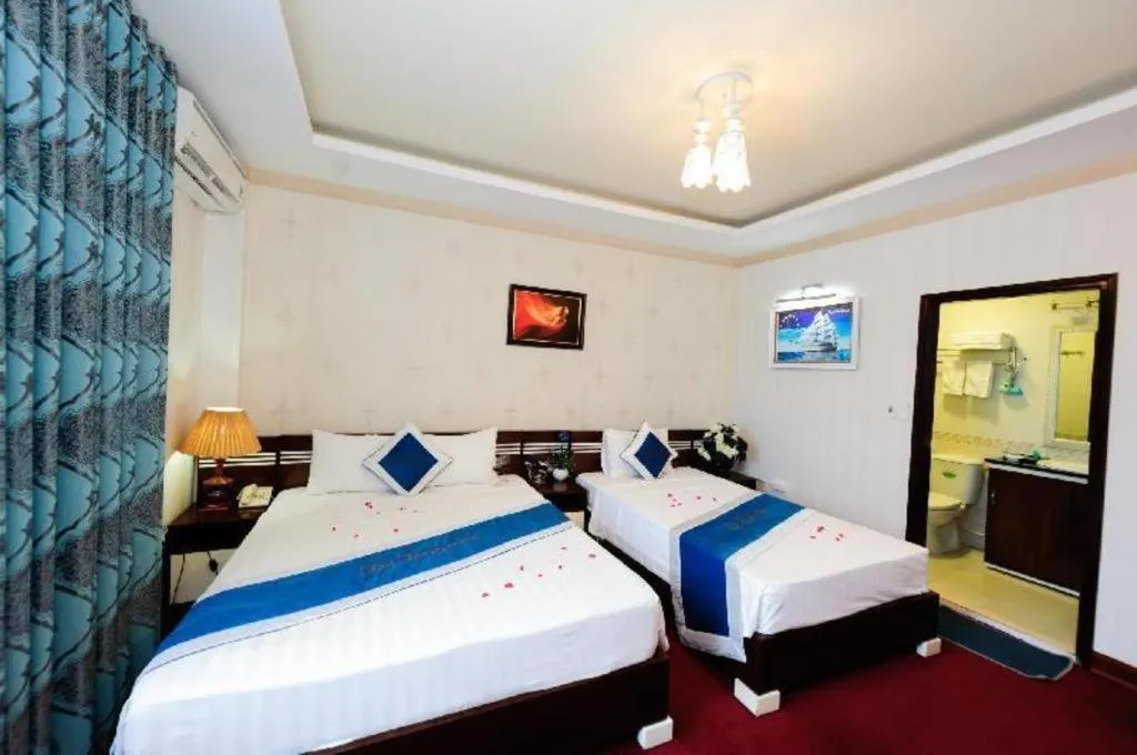 Bed in Hanoi Dai Duong Hotel 1