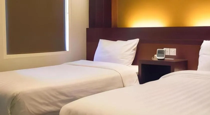 Bed in Hotel D' CaLia Tarakan