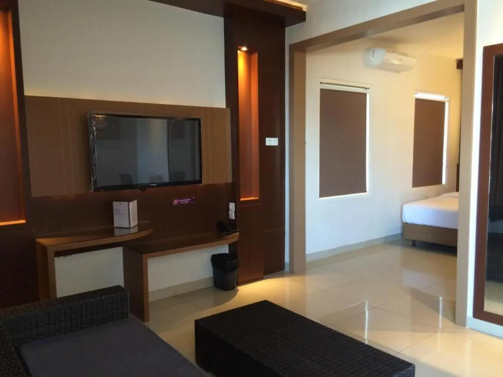 Bed in Hotel D' CaLia Tarakan