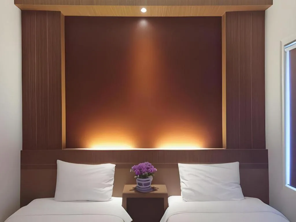 Bed in Hotel D' CaLia Tarakan