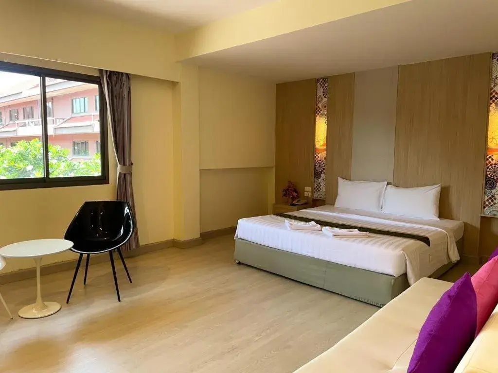 Bed in Bunjongburi Hotel Bed in Bunjongburi Hotel